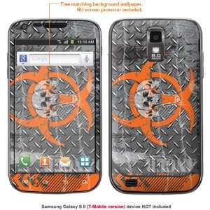 Protective Decal Skin Sticke forSamsung Galaxy S II (T Mobile version 