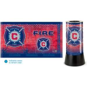 MLS Chicago Fire Rotating Lamp 