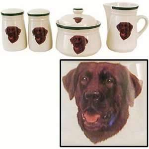  Chocolate Lab Table Completer Set