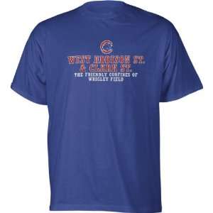  Chicago Cubs Wrigley Field Intersection Stadium T Shirt 