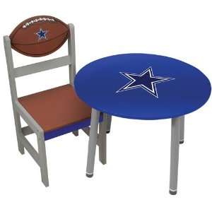 Dallas Cowboys Wooden Team Chair