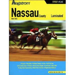 Hagstrom 450657 Nassau County NY Laminated Atlas 