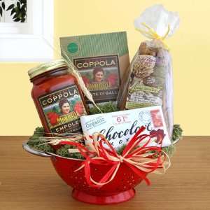 Gourmet Organic Italian Food Gift Basket  Organic Stores Gift Baskets 