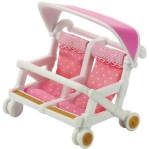  Sylvanian Families Double Pushchair Toys & Games