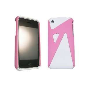  iPhone 3G/3GS Pink & White Hard Case Viva Buy one get one 
