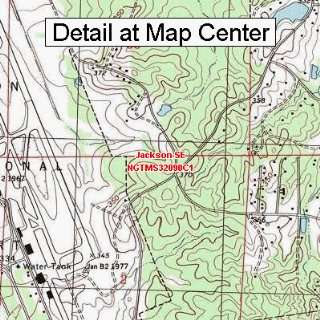   Map   Jackson SE, Mississippi (Folded/Waterproof)