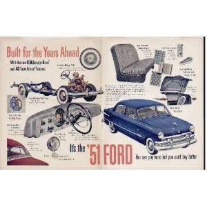   Ahead, Its the 51 Ford.  1951 Ford Ad, A4326A. 