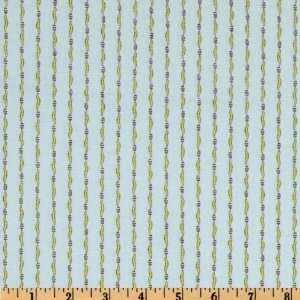   Langues de Chat Light Sky Fabric By The Yard Arts, Crafts & Sewing