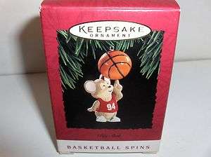 Big Shot Basketball Spins,1994`Hallmark Ornament`Check Our  Store 