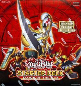   STARTER DECK DAWN OF THE XYZ BOX BLOWOUT CARDS 083717886952  