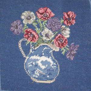 Gorgeous16x16 COMPLETED / Finished Needlepoint Canvas HM Cute 