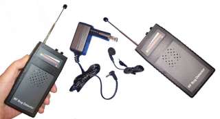 UltraPro Professional Grade RF Bug Detector with Audio Verification 
