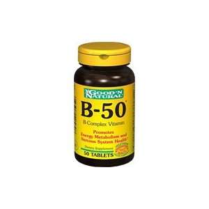  B 50 B Complex Vitamin   Promotes Energy Metabolism and 