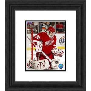 Framed Chris Osgood Detroit Red Wings Photograph  Kitchen 