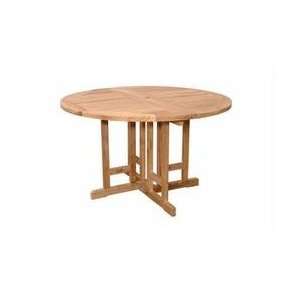 Butterfly 47 inch Round Folding Table 
