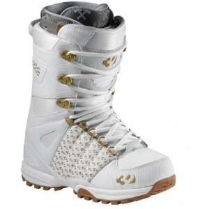  Twirty Two Lashed Snowboard Boots White/Gold Size 7 