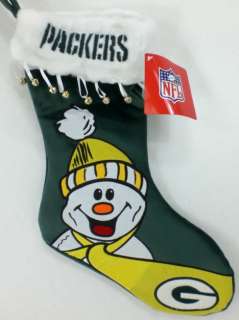 Green Bay Packers 18 Christmas Stocking NFL Brand New  