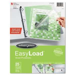  Wilson Jones  Easy Load Sheet Protector, 25/Pk    Sold 