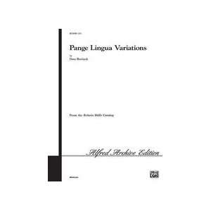  Pange Lingua Variations