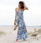 AVON MARK Easy Going Maxi Dress   Size XXL   Zebra Print Sun Dress NEW 
