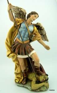 St. Saint Michael Statue Figure Archangel Protector  