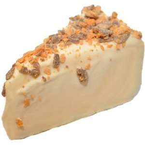 Cheesecake Factory cheesecake with white chocolate and Butterfinger 