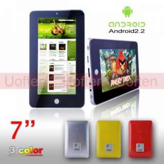 Google Android 2.2 Two point resistance touch screen Tablet PC 4GB 