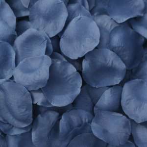  Navy Blue Silk Rose Petals ~ 200 Petals 