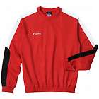 Joma Linear Fleece 2011 Pullover Training Top Red Black Whit​e Brand 