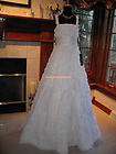 Sherri Hill CH2729 White Girls Pageant Gala Gown Dress 14