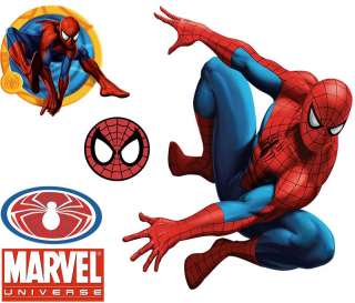 spiderman marvel comic wall decal mural accent stickers free economy 