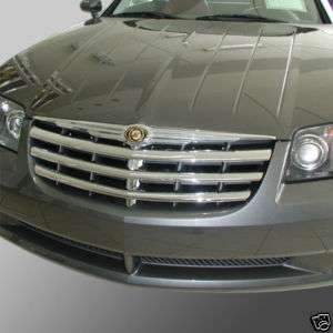 Chrysler Crossfire Front grill grille trims in Chrome  