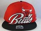 NBA CHICAGO BULLS SNAPBACK HAT 47 BRAND FLAT BILL HOT NEW STYLE RED