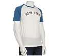 wright and ditson white cotton new york mets crewneck t shirt