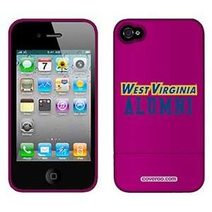  West Virginia Alumni on AT&T iPhone 4 Case by Coveroo 