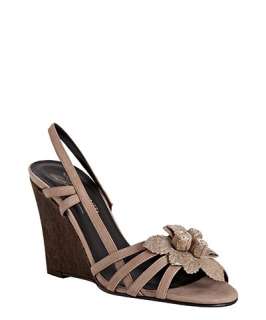 Donald J. Pliner taupe leather Palmor sandals