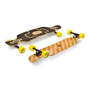  Loaded Tan Tien Complete Longboard Skateboard W/ Yellow 4 