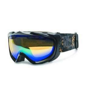Giro Lyric Ski Goggles   Gloss Black Frame / Gold Boost 75 Lens 