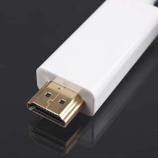 6FT 1.8M Mini DisplayPort DP to HDMI Cable Kable Adapter Converter 