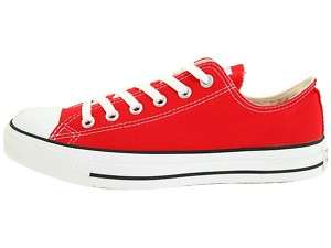 CONVERSE ALL STAR CHUCK TAYLOR RED LOW TOP MENS M9696  