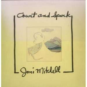  COURT AND SPARK LP (VINYL) UK ASYLUM 1974 JONI MITCHELL 