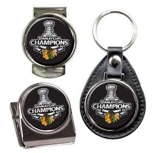  Blackhawks Key Chain Money Clip & Magnet Clip   2010 Stanley Cup 