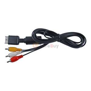 For SONY PS1 PS2 PS3 SYSTEM AV Audio Video Cable Cord  