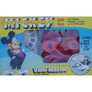   Mouse 60th Annivarsary View Master With 3 Reels 