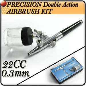 3mm PRECISION Double Action AIRBRUSH Tool Kit G103  