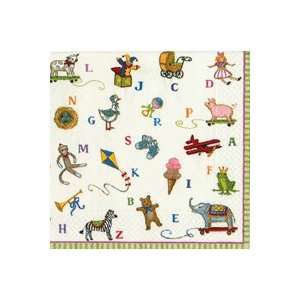  Alphabet Baby Shower Party Lunch Napkins Toys & Games