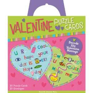  Peaceable Kingdom / Valentine Puzzle Cards Toys & Games