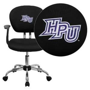  High Point University Panthers Embroidered Black Mesh Task 