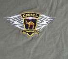 Vtg 90s CAMEL CIGARETTES T Shirt SIZE L Embroidered Joe Camel Vintage