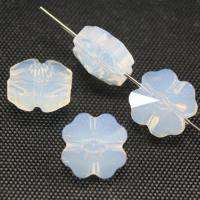 Swarovski Crystal 12mm 5752 Clover Beads White Opal  
